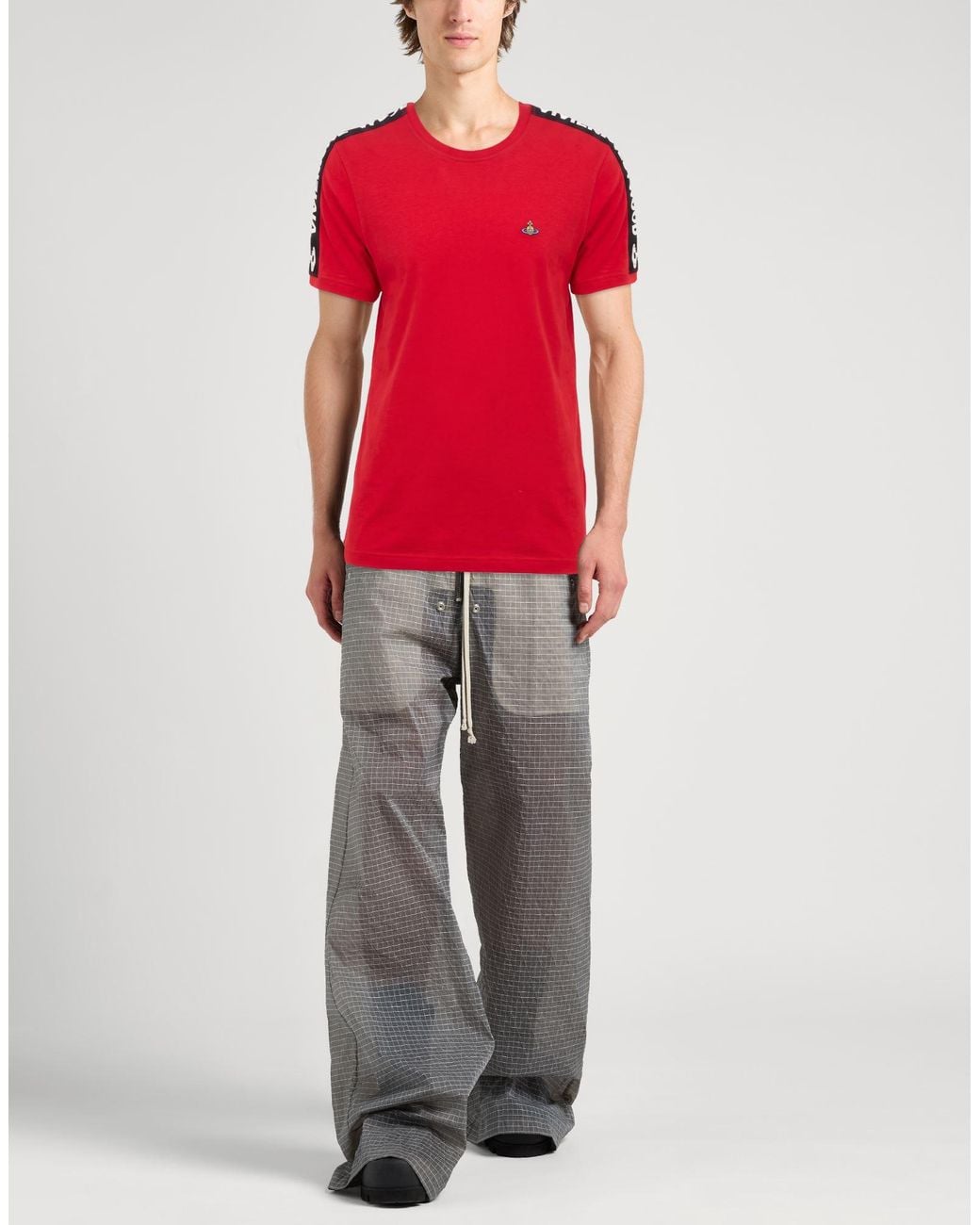 Vivienne Westwood Red T-Shirt Organic Cotton for men