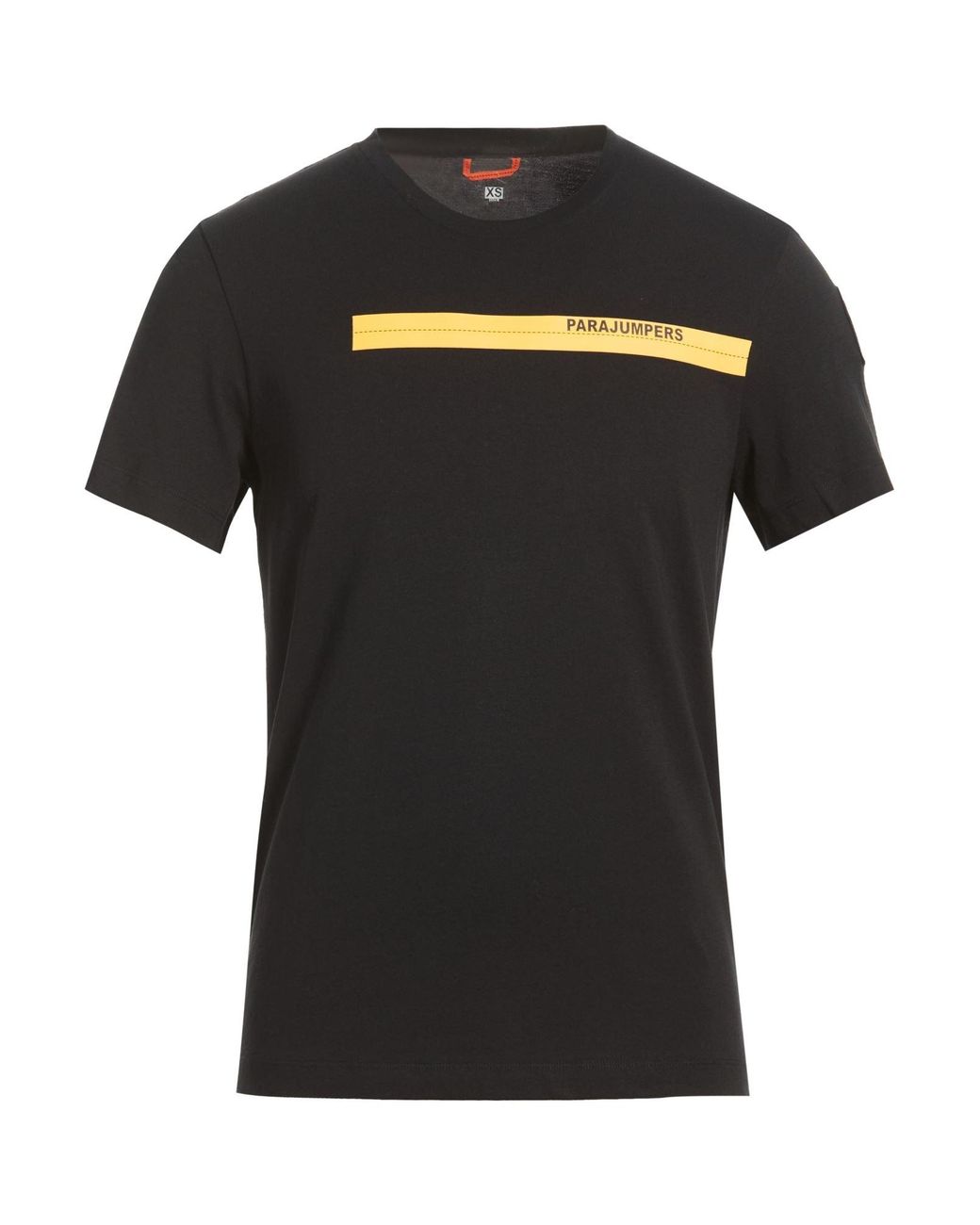 Parajumpers Black T-Shirt Cotton for men