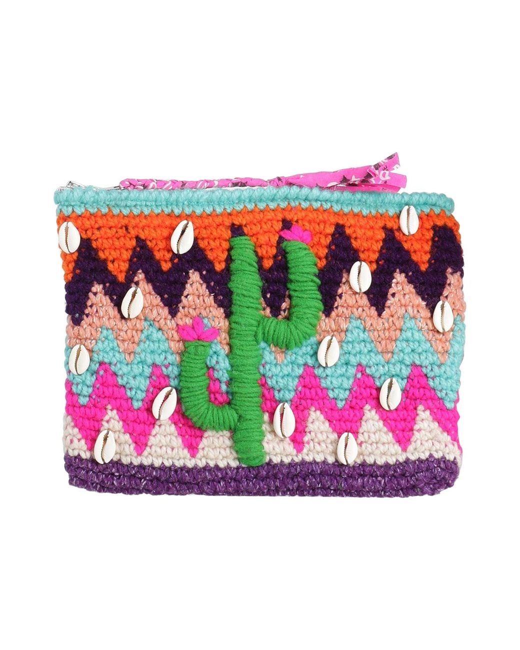 MAISON BADIGO Pink X Arizona Love -- Handbag Wool
