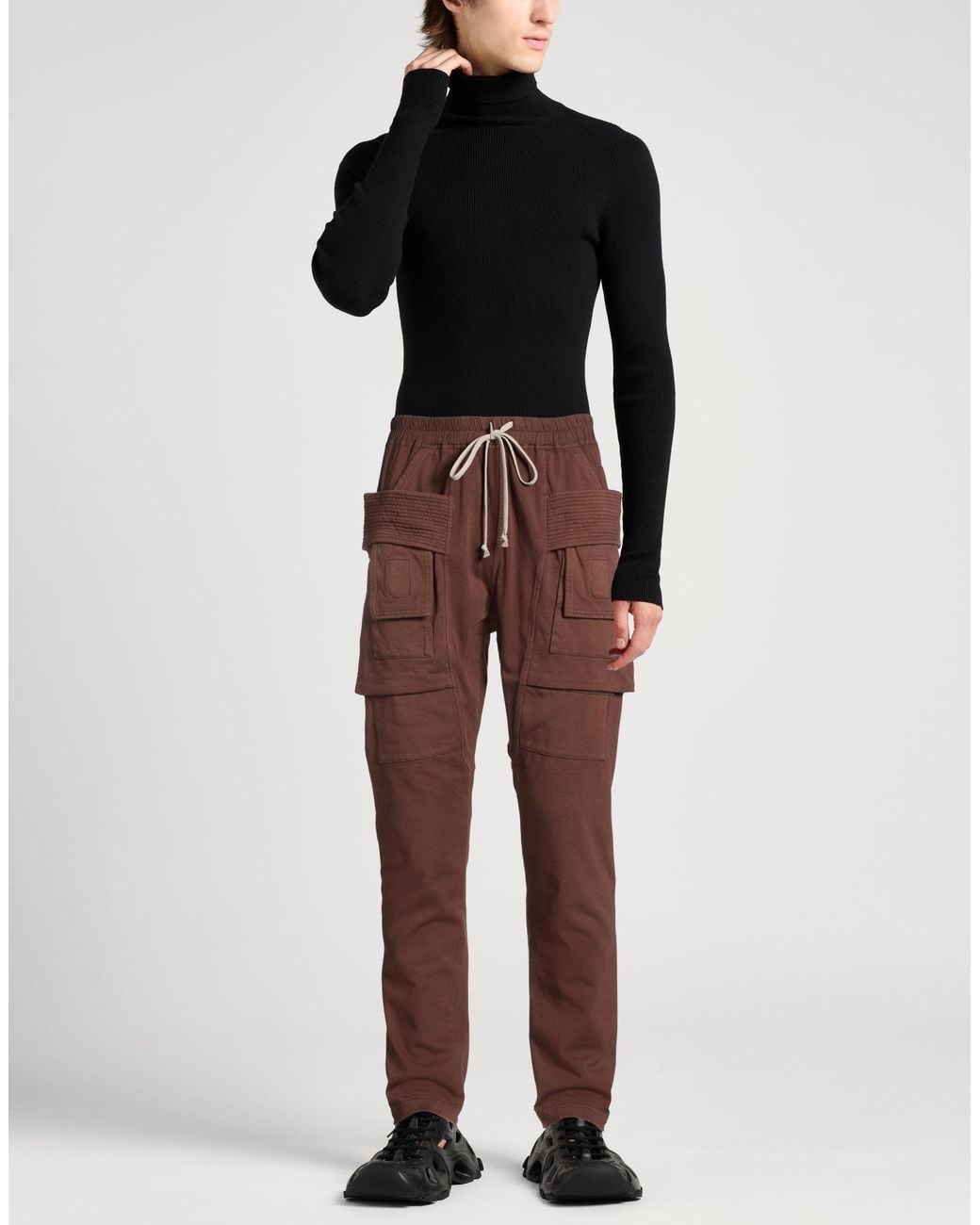 Rick Owens Brown Pants for men