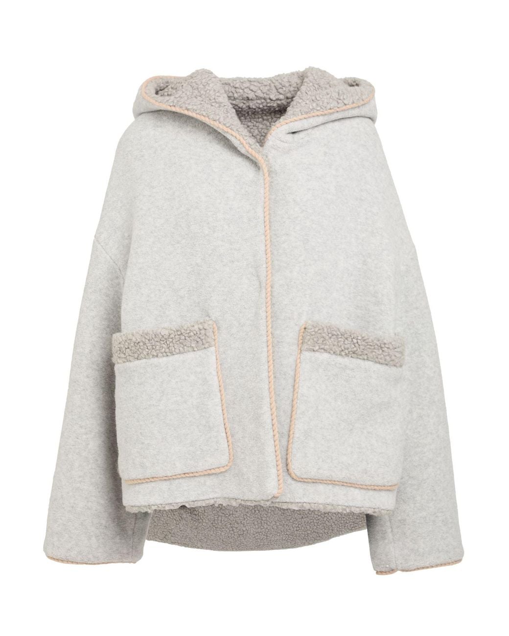 Ava Adore White Coat Polyester