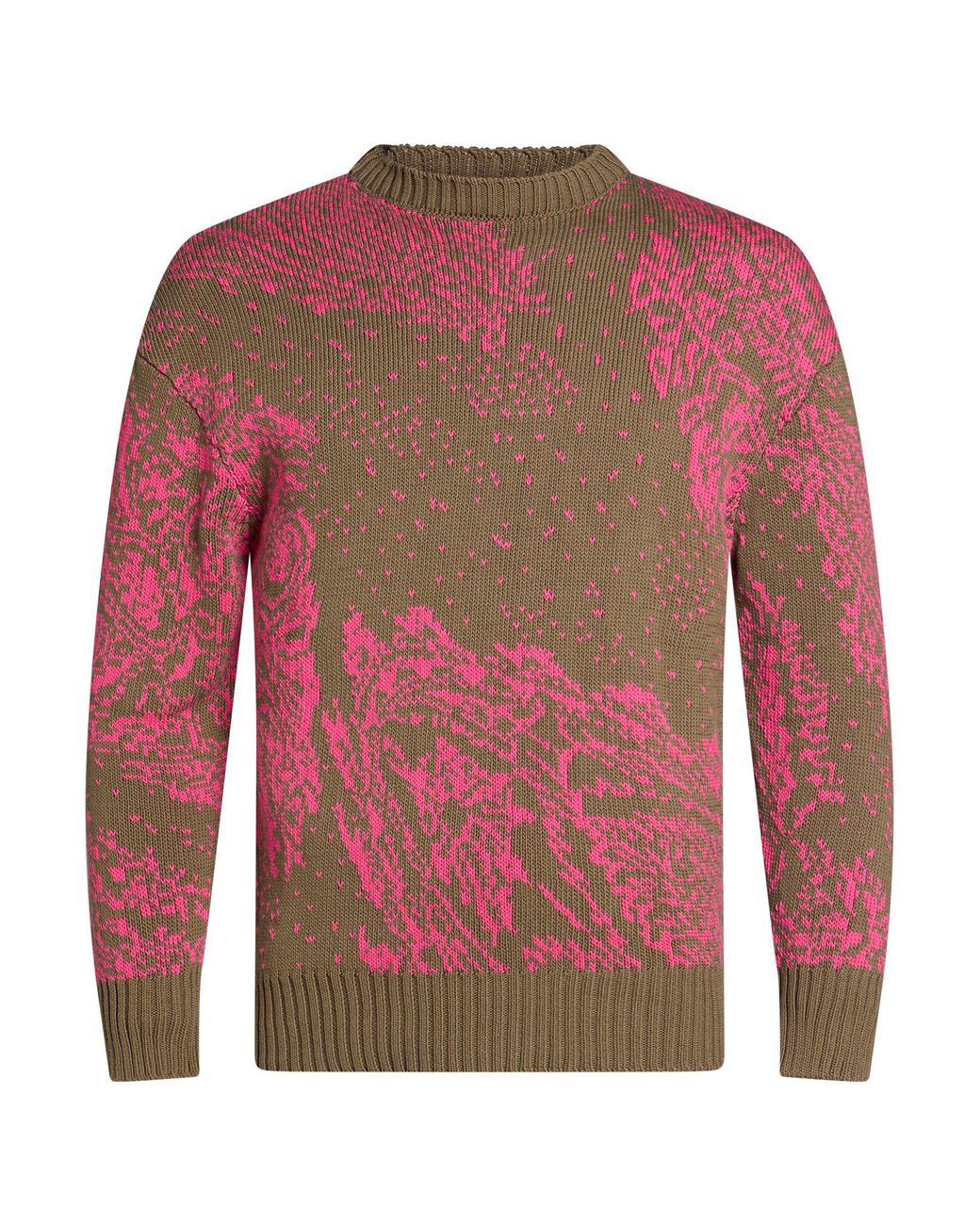 Paria Farzaneh Red Chocolate Dream Sweater Taupe Sweater Cotton for men