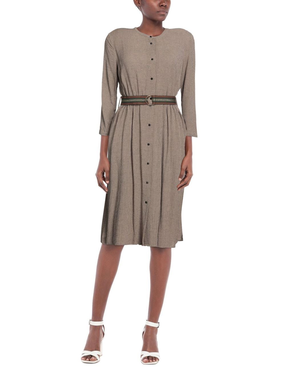 Sessun Natural Midi Dress
