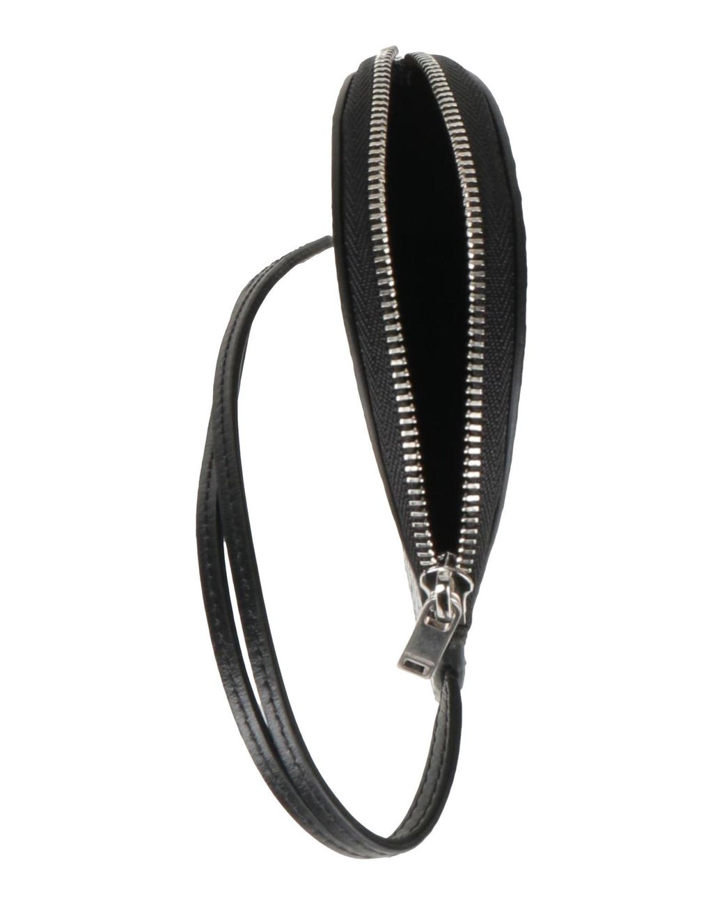 Jil Sander Black Coin Purse Calfskin