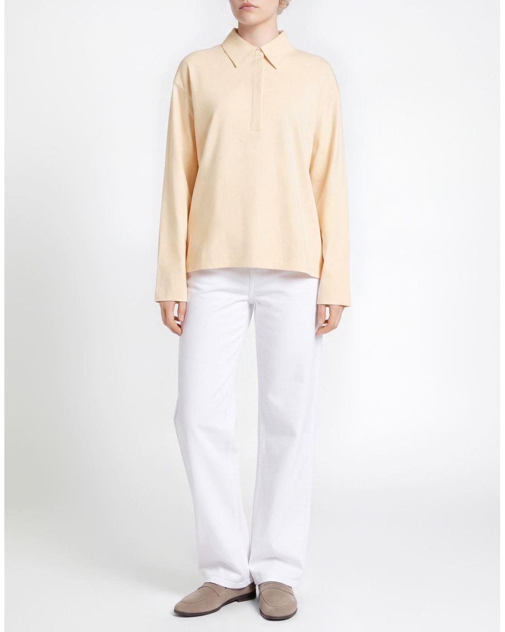 The Row Natural Polo Shirt Cotton