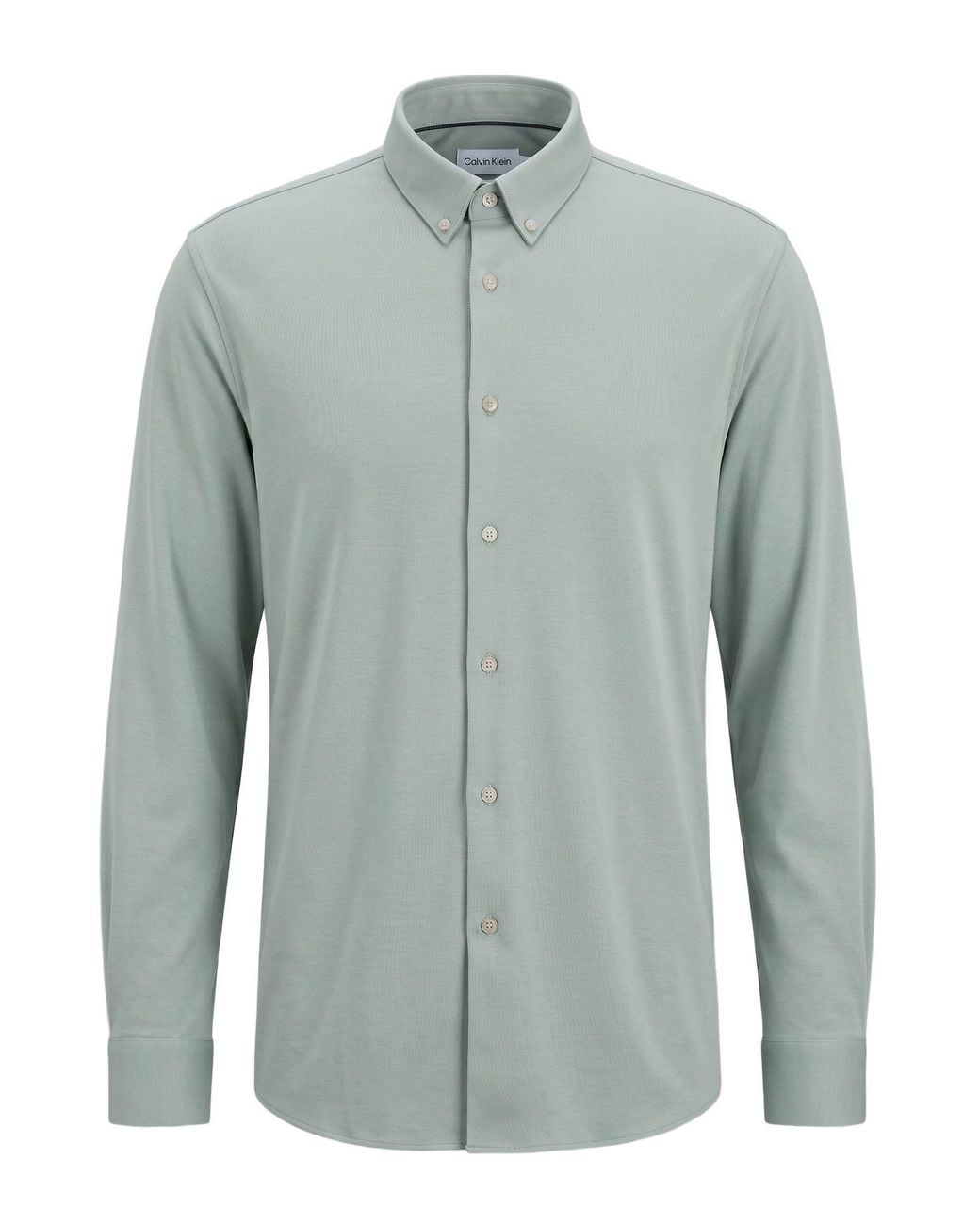 Calvin Klein Blue Shirt Cotton for men