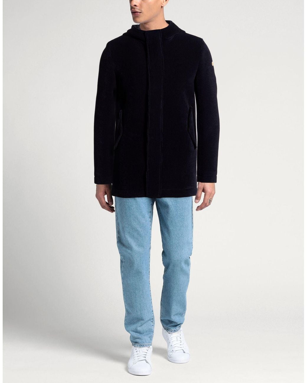 Manuel Ritz Blue Coats for men