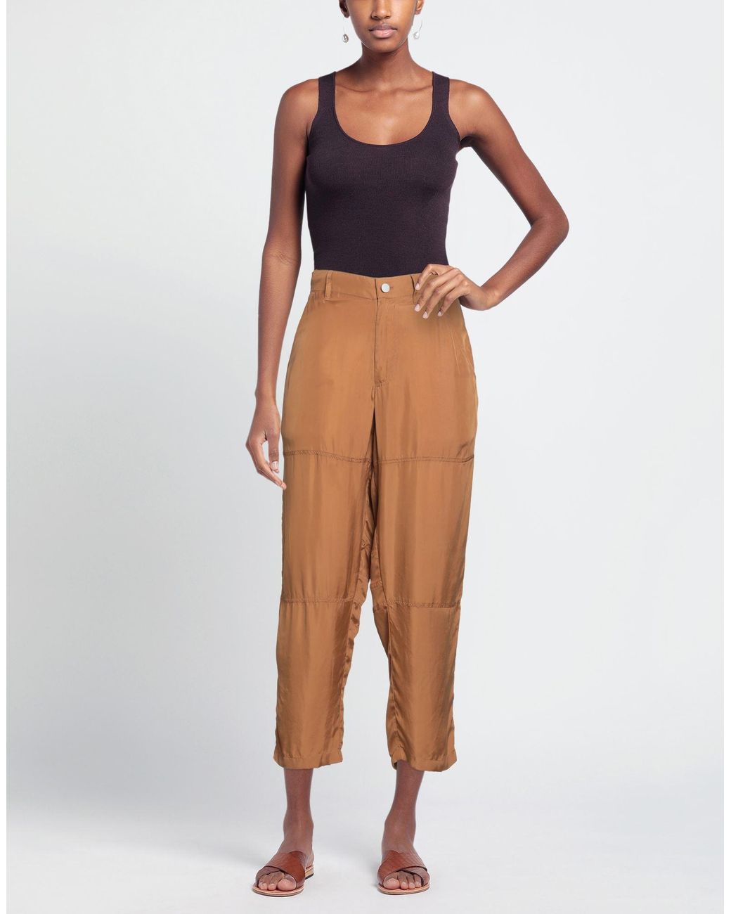Mordecai Brown Pants Cupro