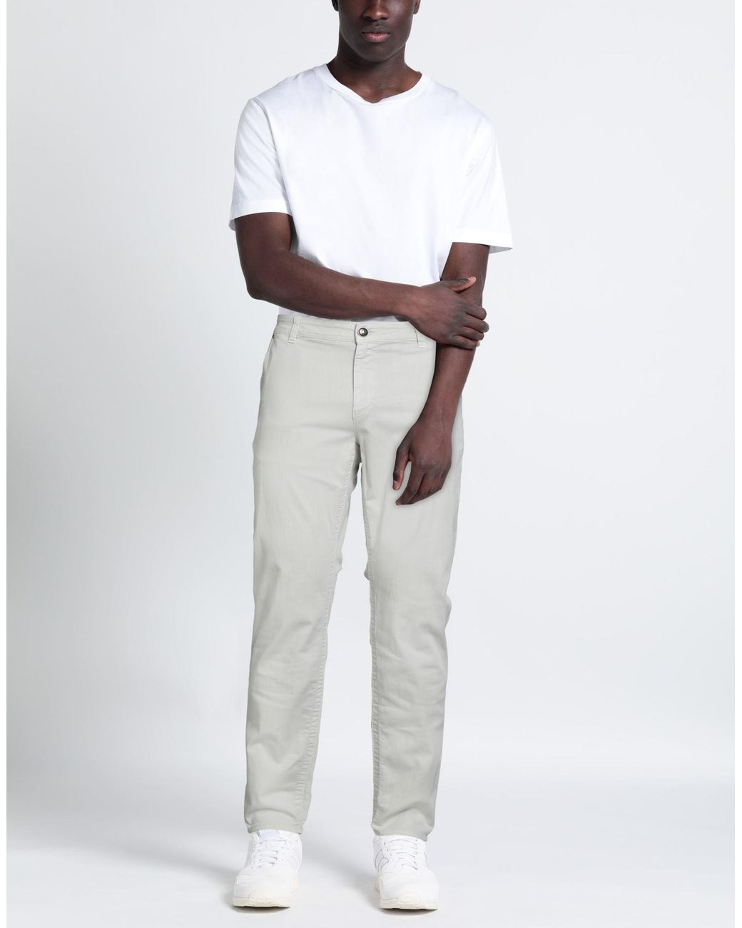 BARMAS Gray Jeans for men
