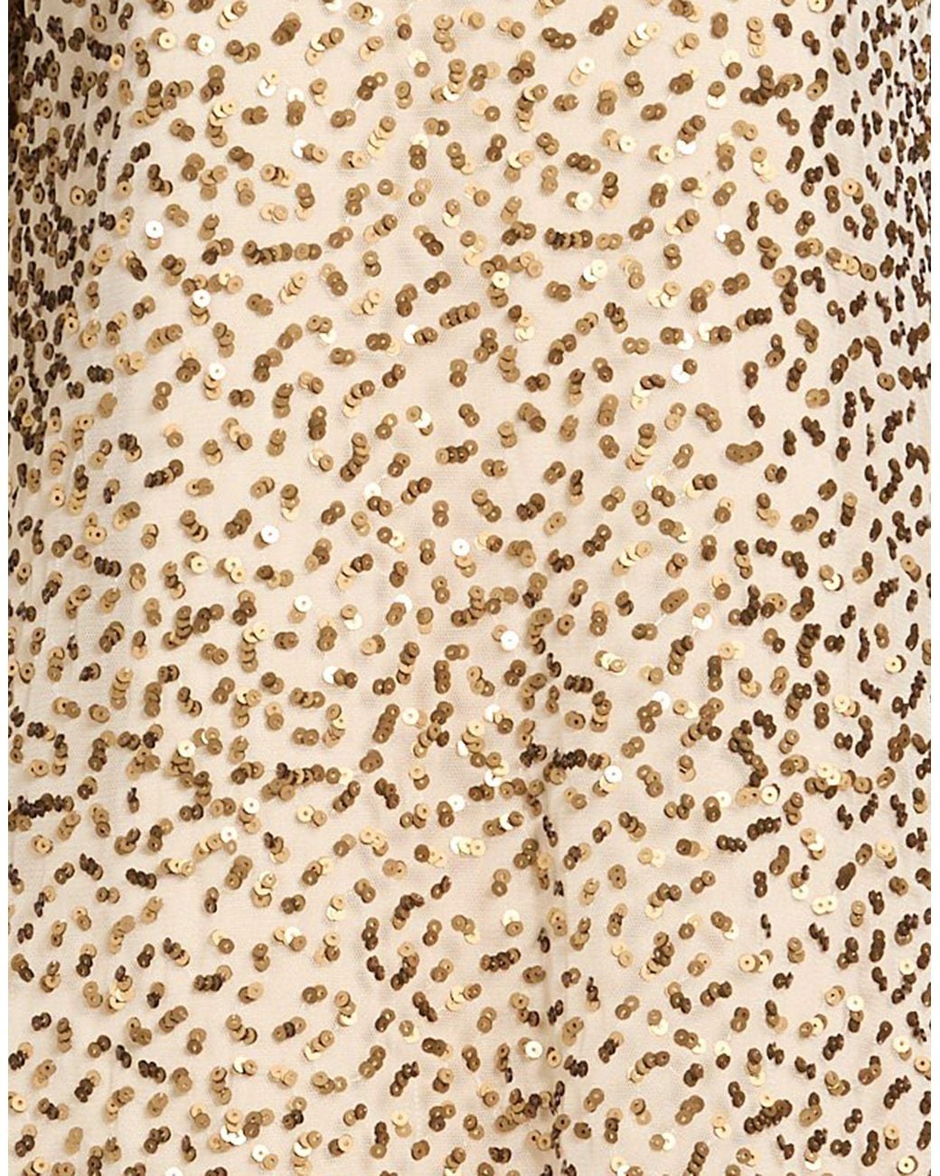 Ottod'Ame Natural Mini Dress Polyester