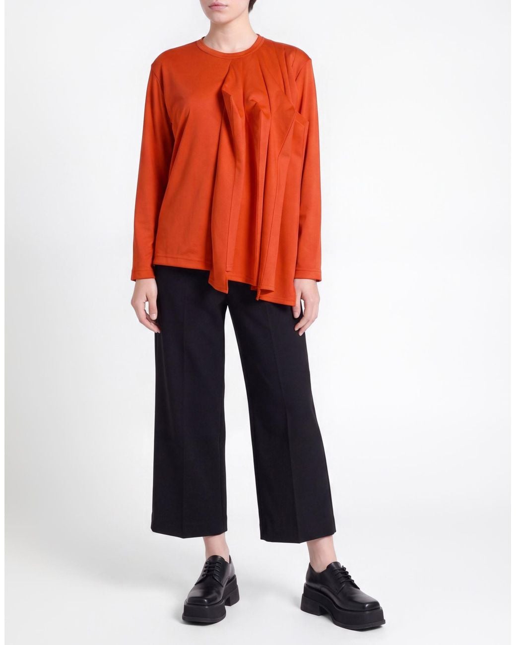 Comme des Garçons Orange T-Shirt Polyester