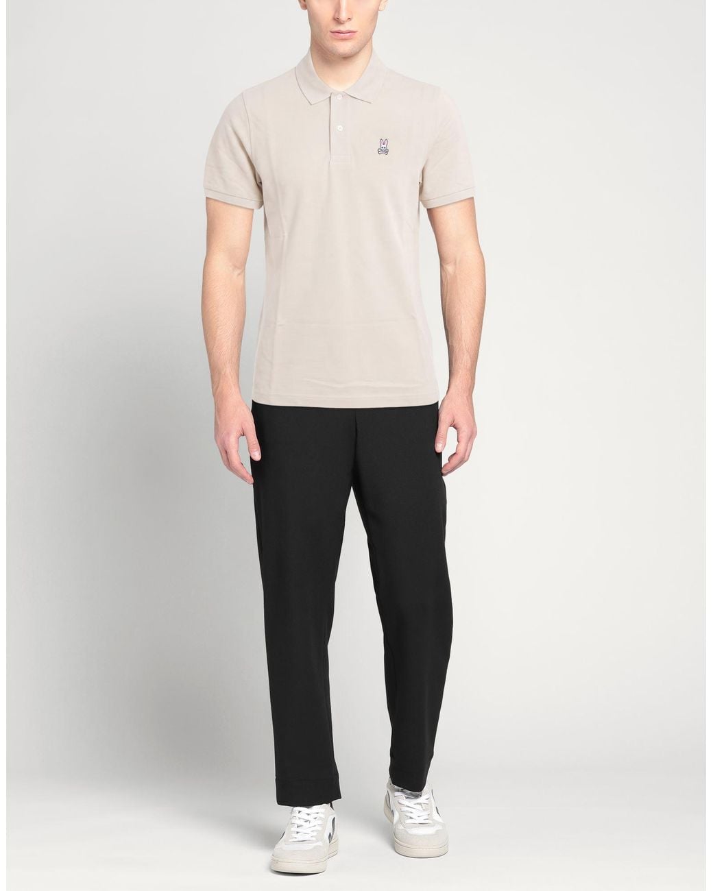 Psycho Bunny Polo Shirt in White for Men | Lyst