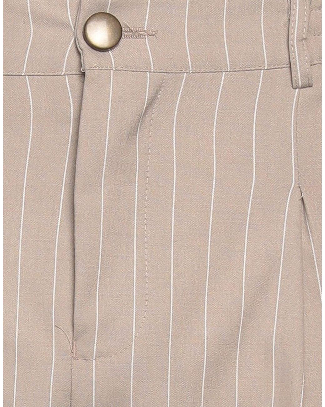 Stilosophy Natural Pants Polyester, Viscose, Elastane for men