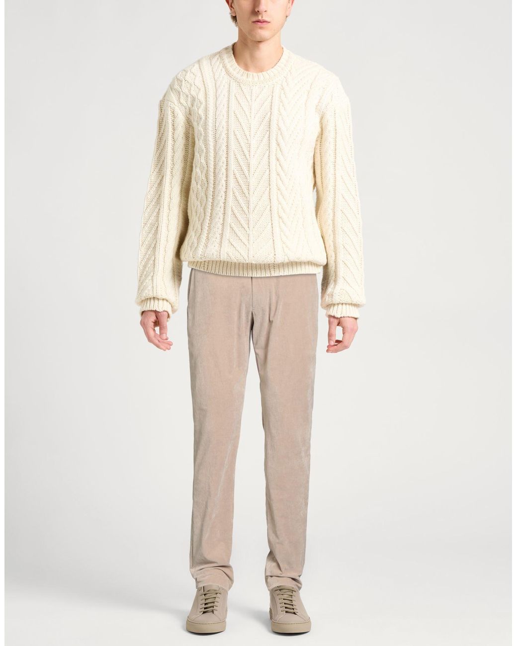 Emporio Armani Natural Trouser for men