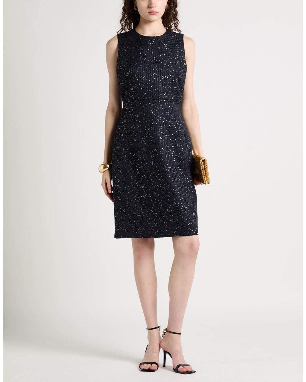 Max Mara Black Midi Dress