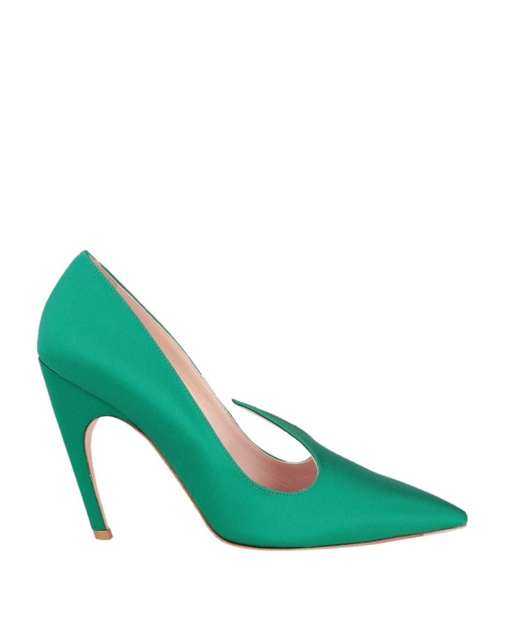 Roger Vivier Green Pumps