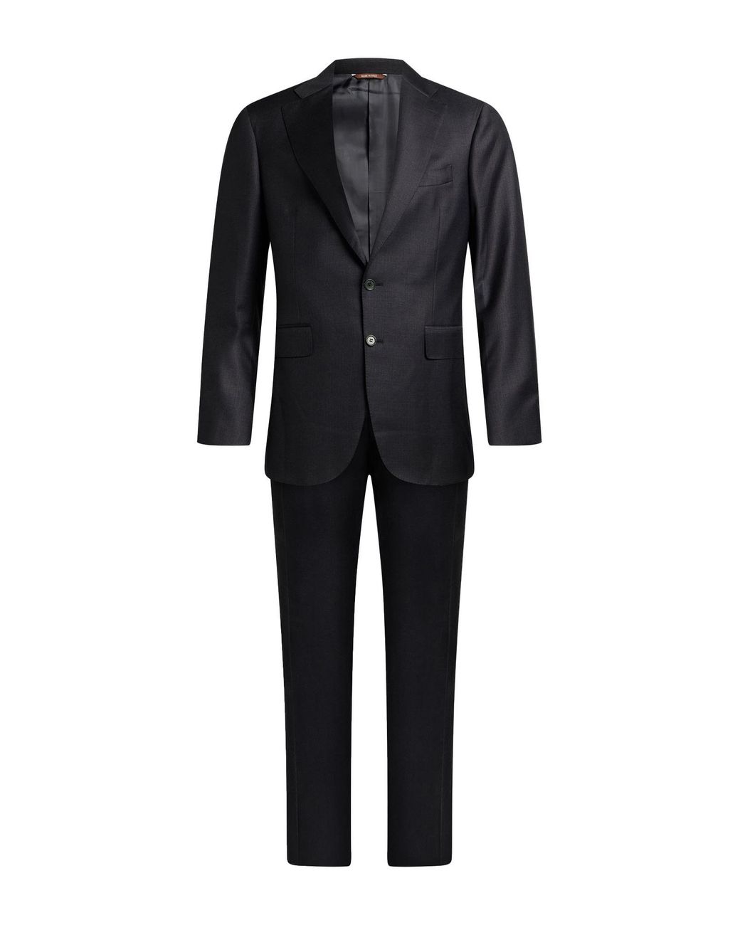 Canali Black Suit Wool for men
