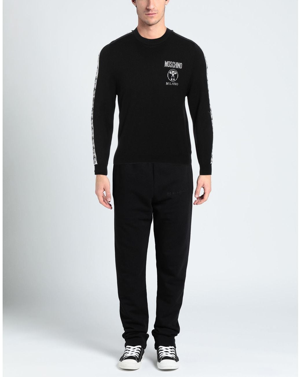 Moschino Black Sweater for men