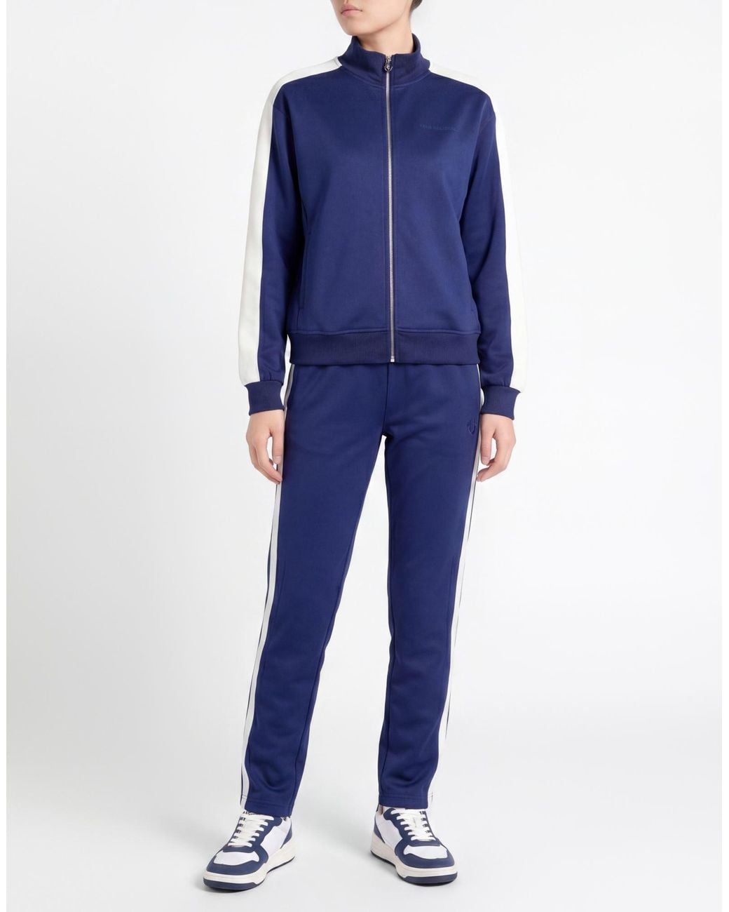 True Religion Blue Sweatshirt Cotton, Polyester