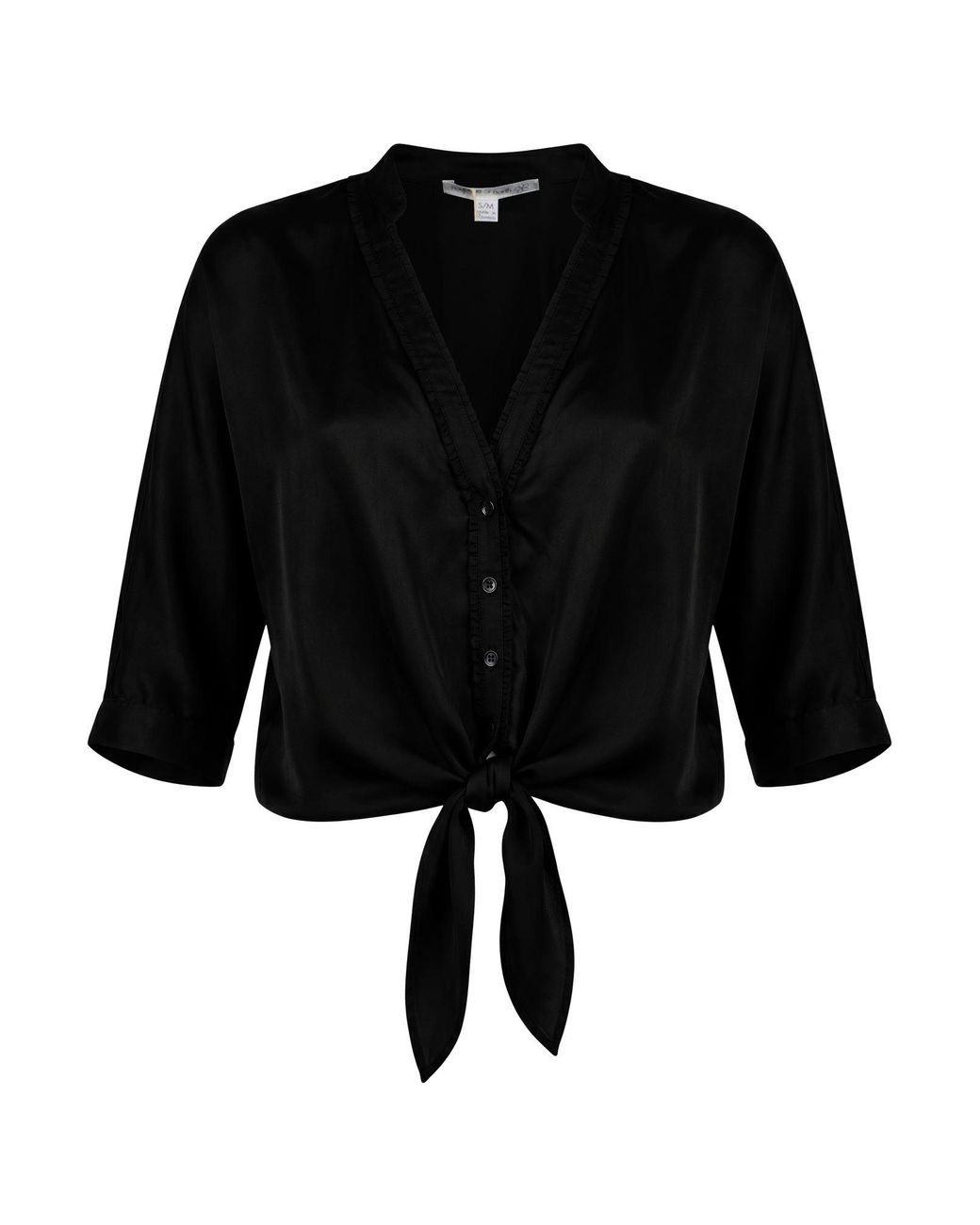 Camisa Poupette de color Black