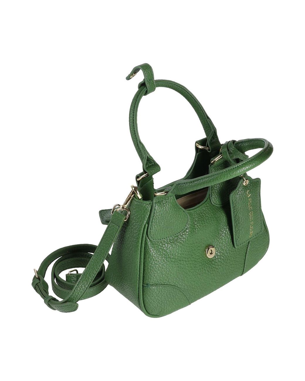 La Fille Des Fleurs Green Handbags