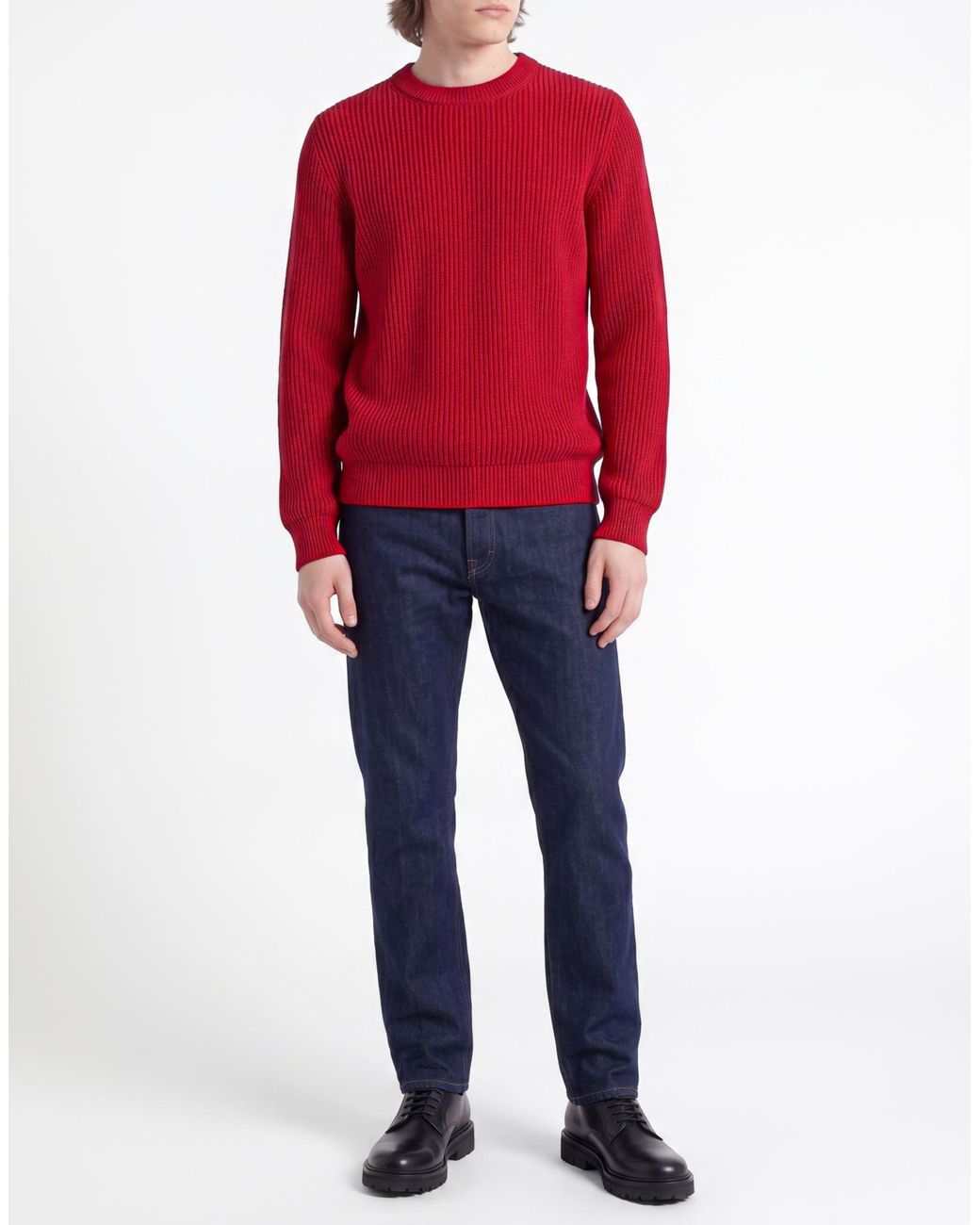 Roberto Collina Pullover in Red für Herren