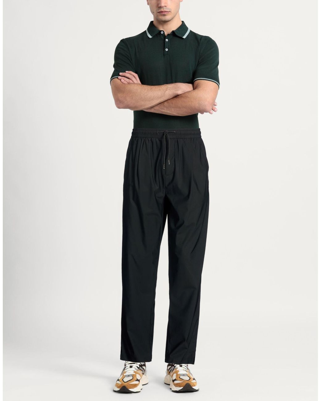 Heskimo Black Trouser for men