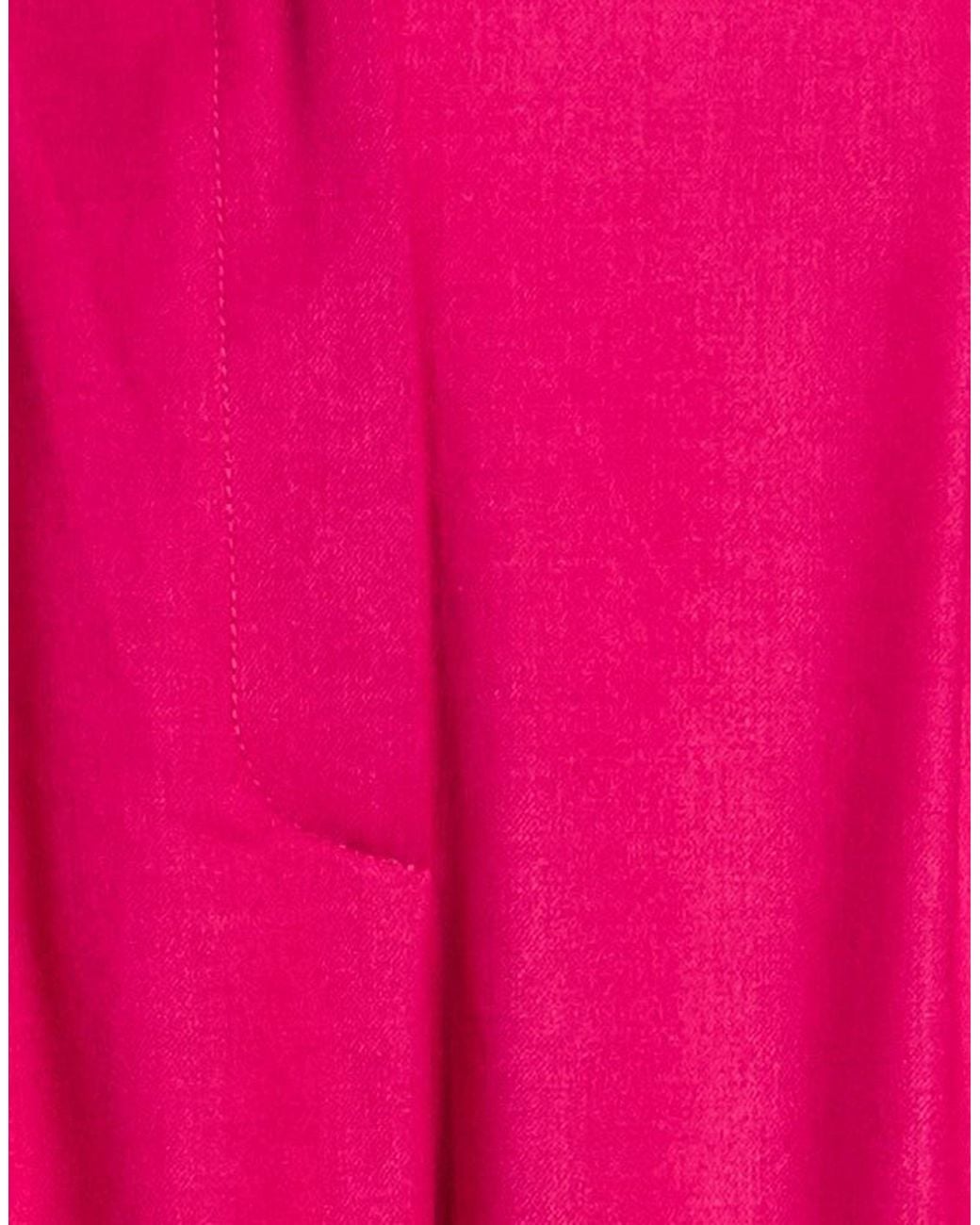 Suoli Pink Pants Polyester, Viscose, Elastane