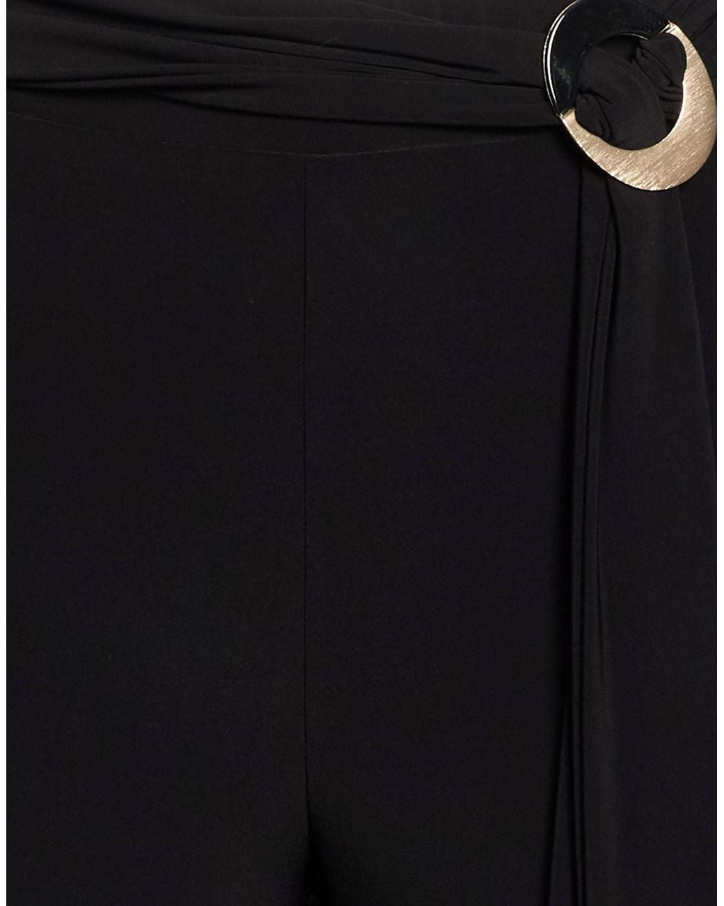 FRANK LYMAN Blue Pants Polyester, Elastane