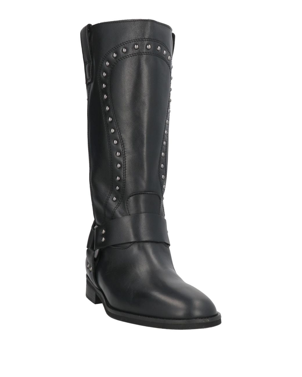 Ovyè Black Boot Calfskin