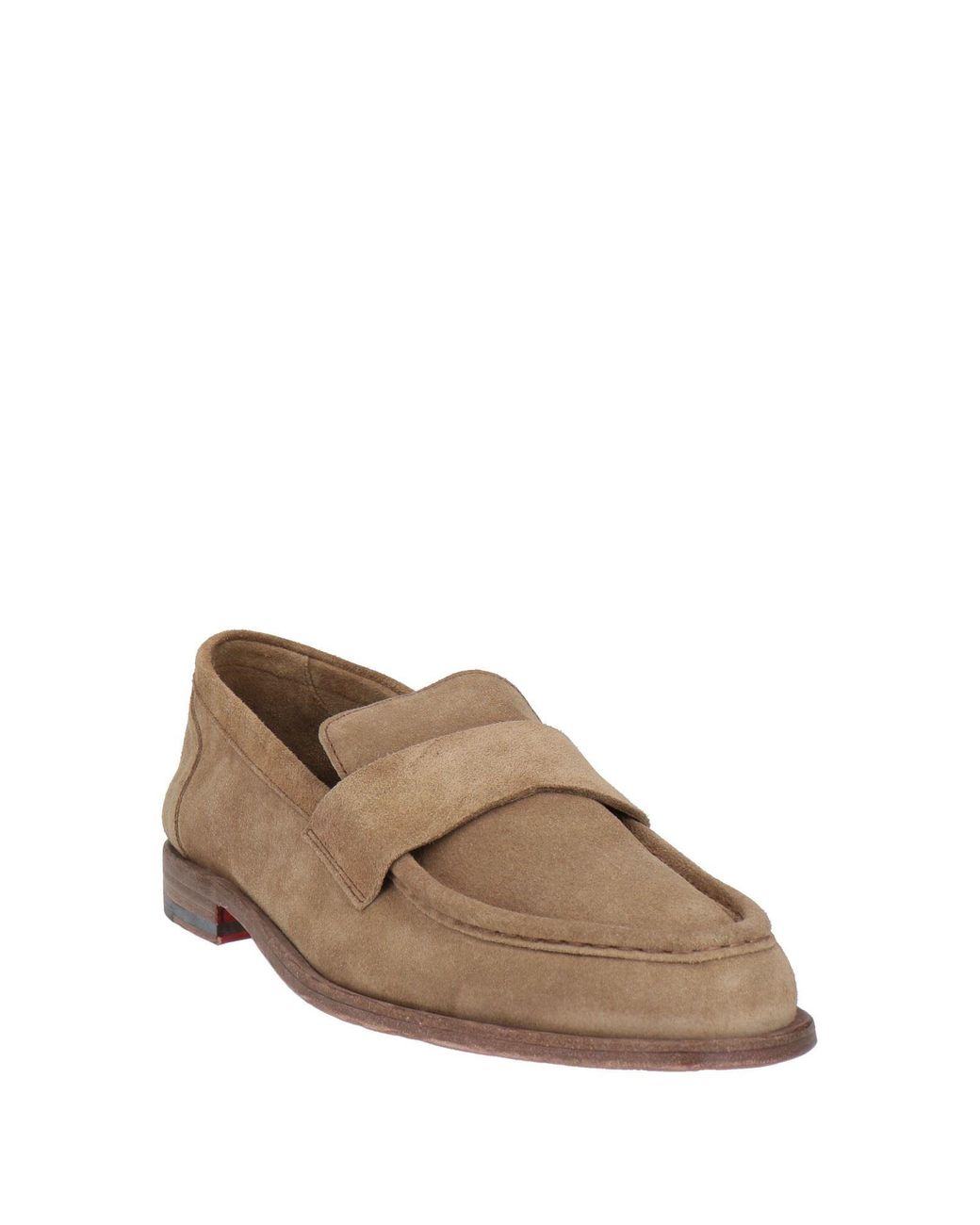 Corvari Brown Sand Loafers Leather for men
