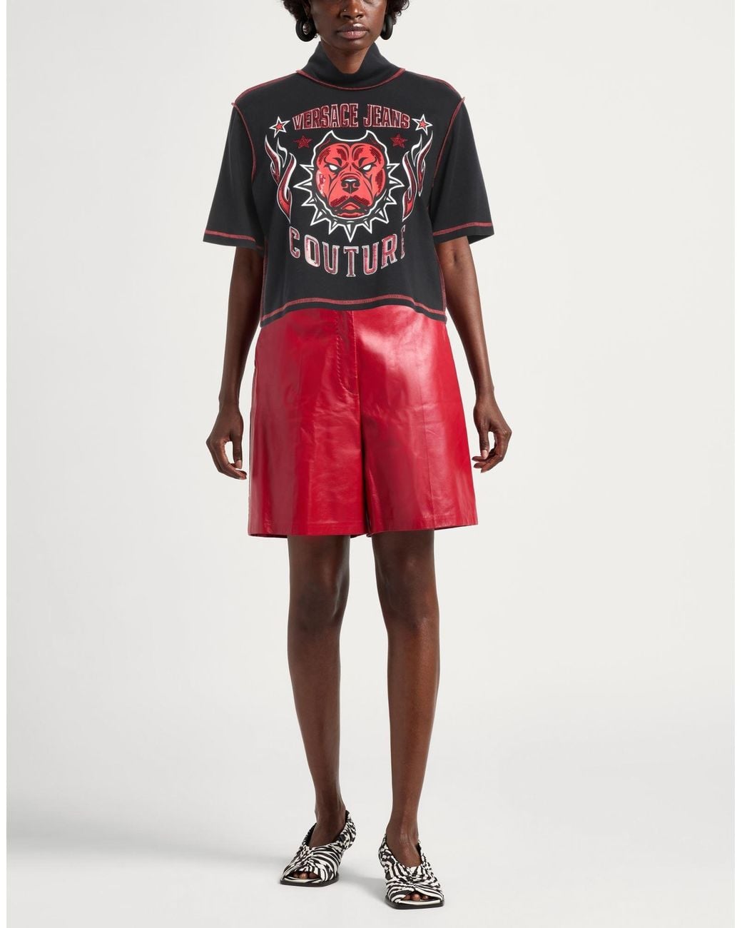 Camiseta Versace Jeans Couture de color Black