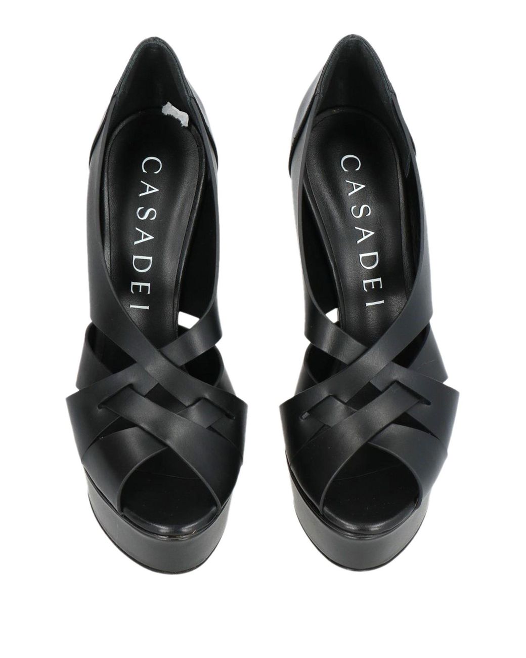 Casadei Gray Pumps Leather