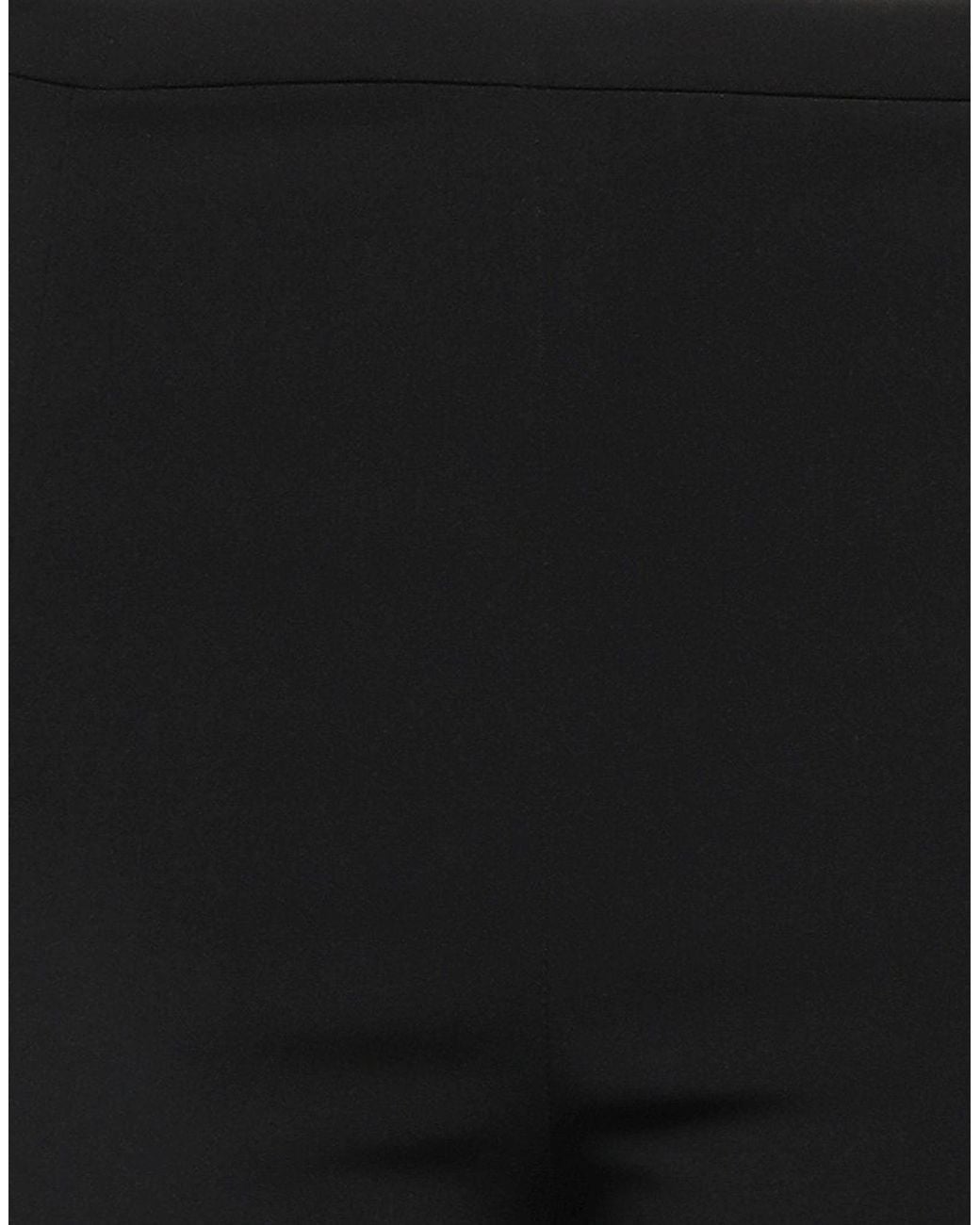 Patrizia Pepe Black Pants Polyester, Elastane