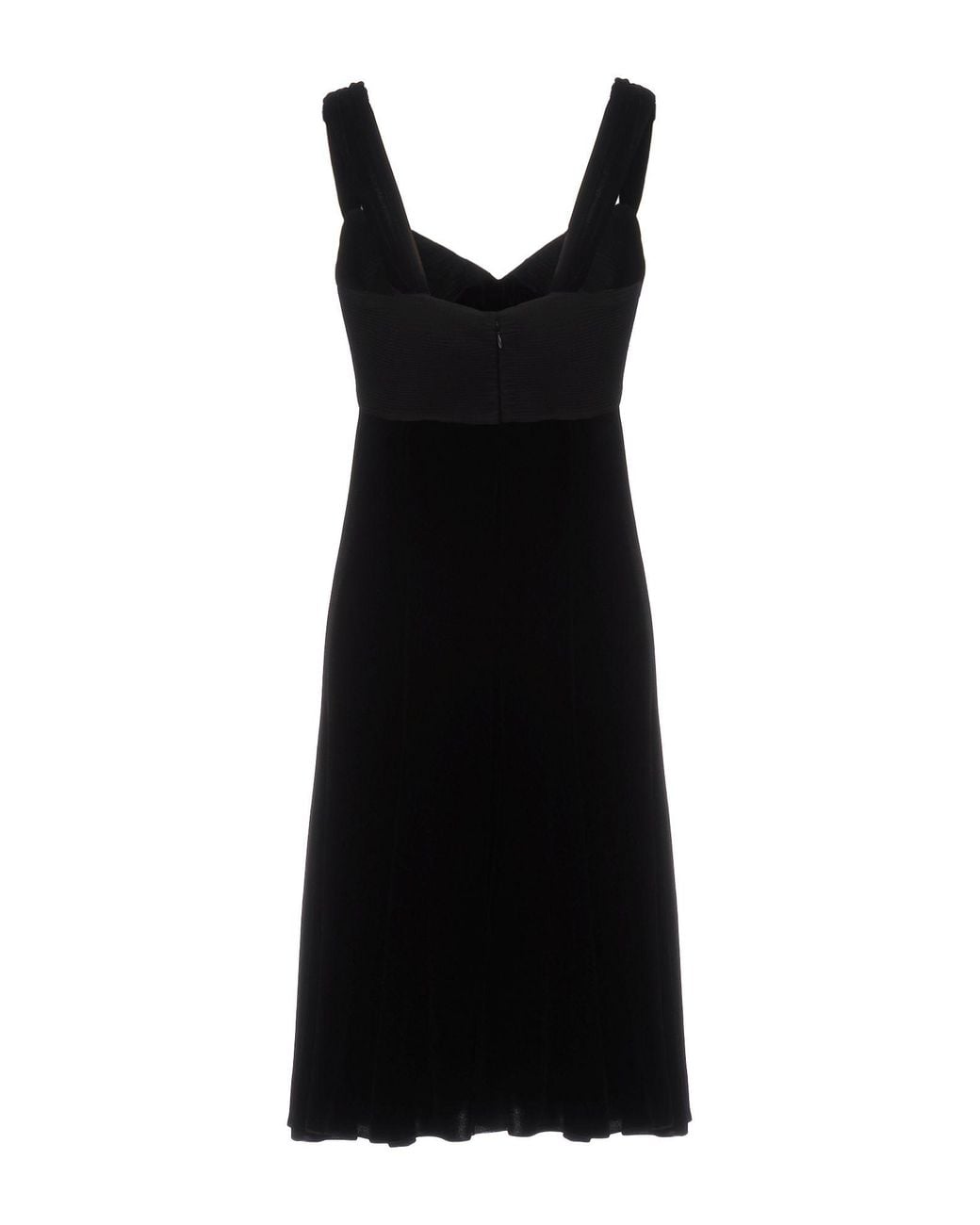 Armani Collezioni Black Midi Dress