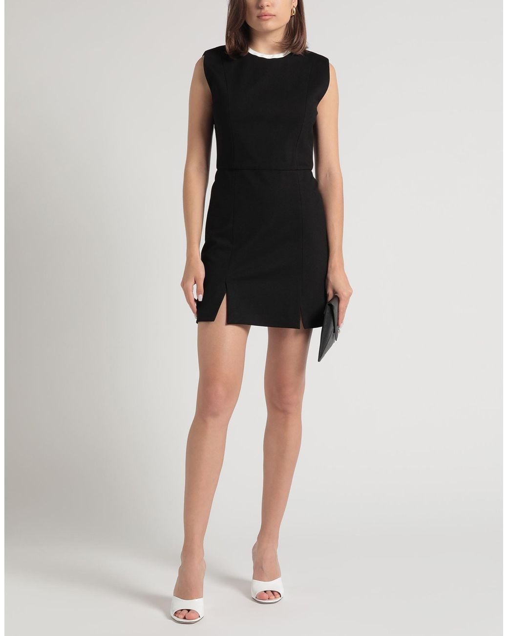 MSGM Black Mini Dress