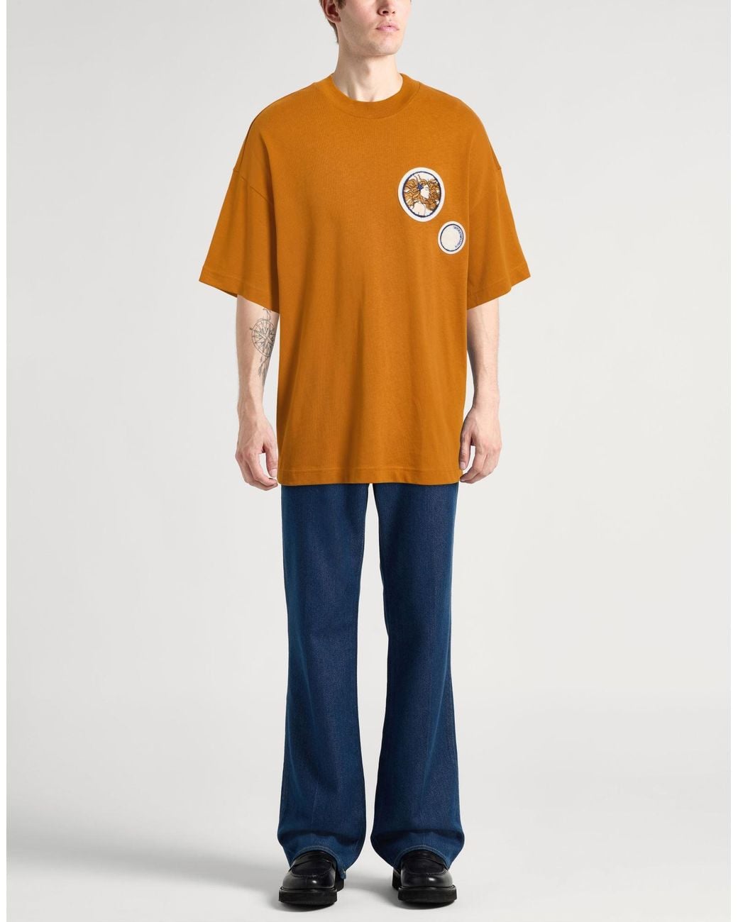 Emporio Armani Orange T-Shirts for men
