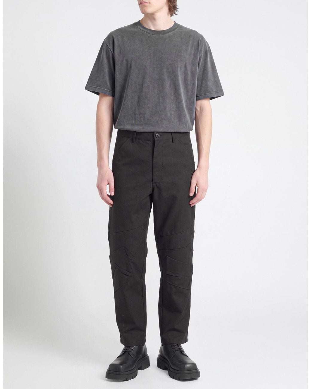 Comme des Garçons Gray Pants Wool for men
