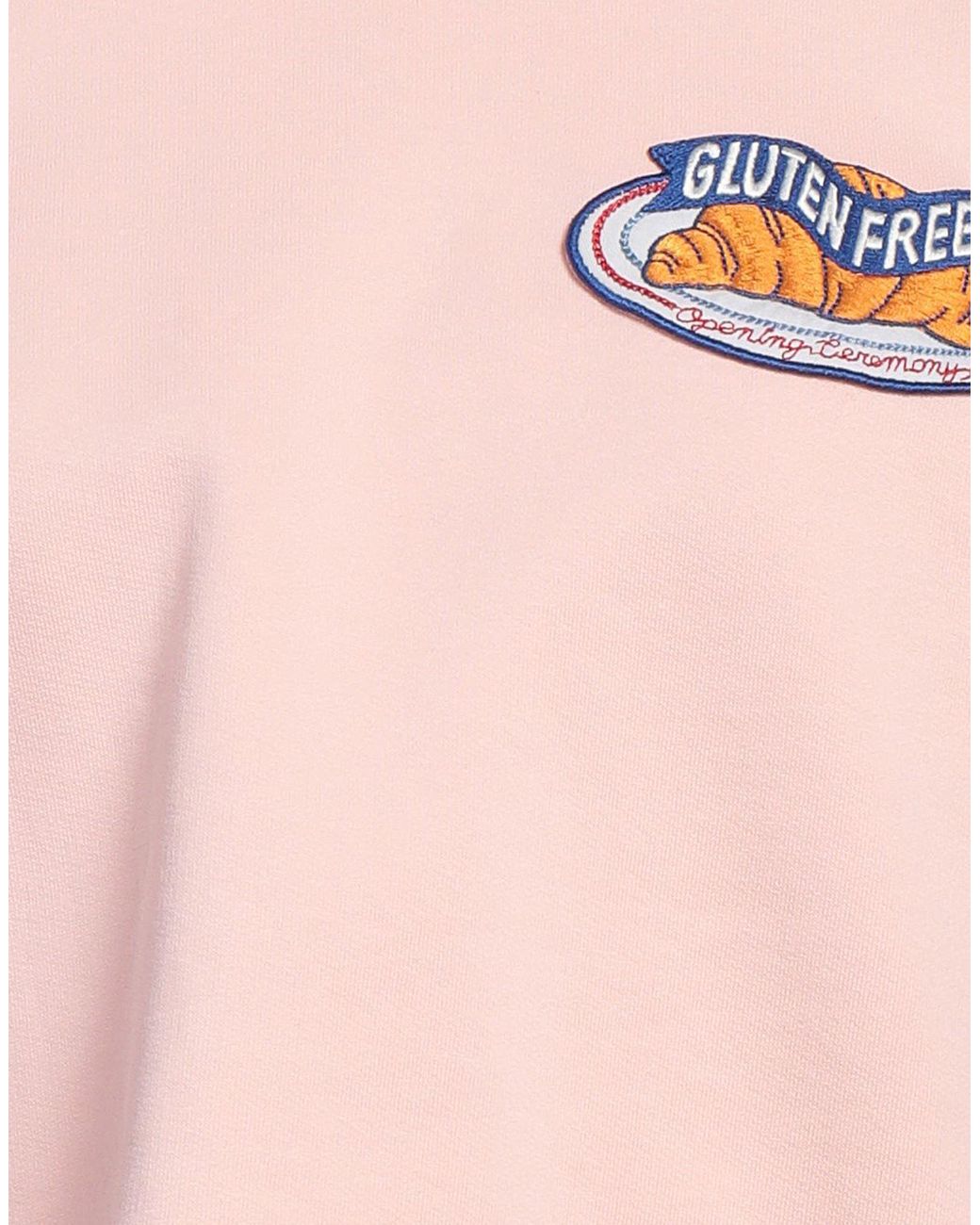 Opening Ceremony Pink Sweatshirt Cotton, Elastane, Polyester