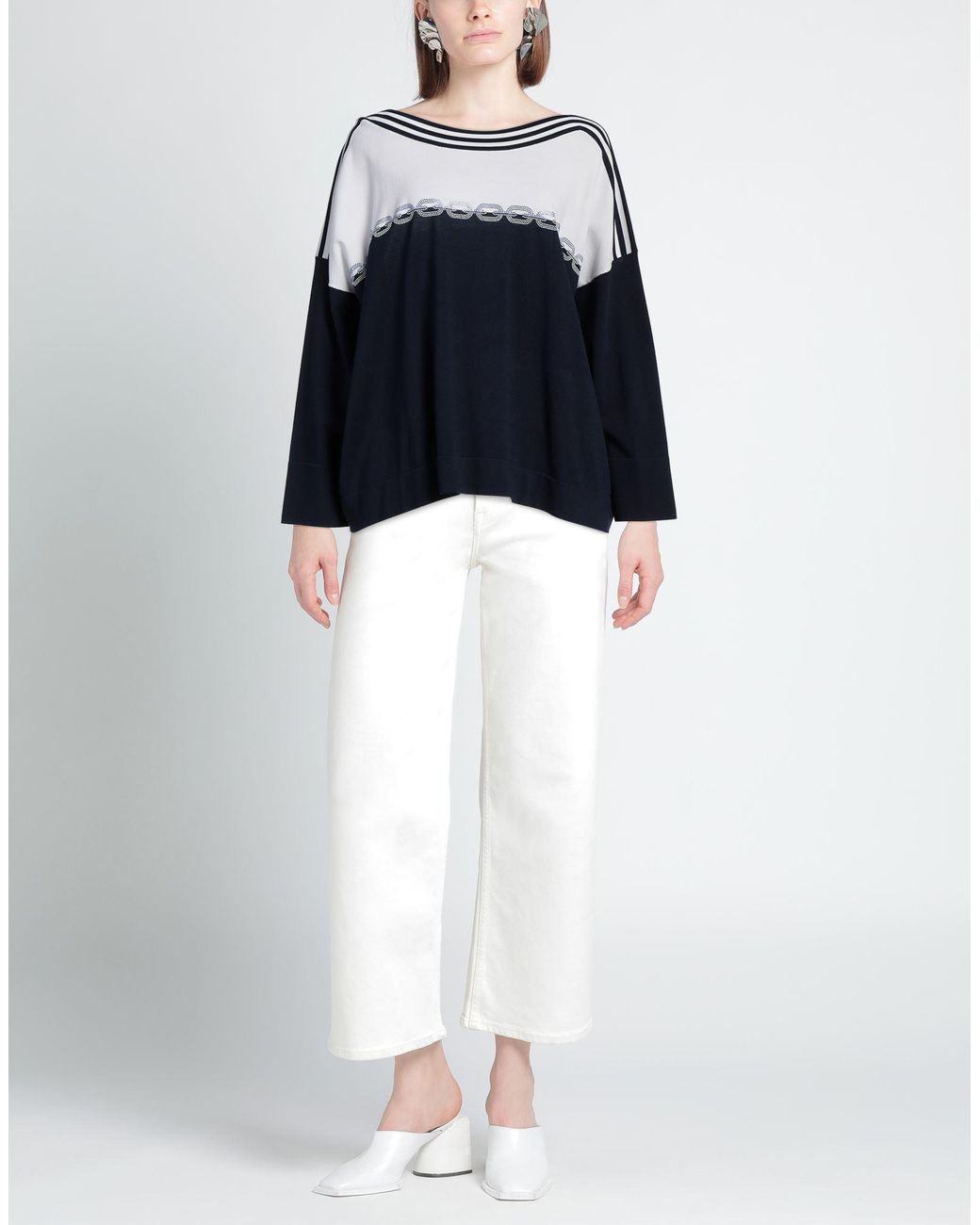Lafty Lie Blue Midnight Sweater Viscose, Polyamide
