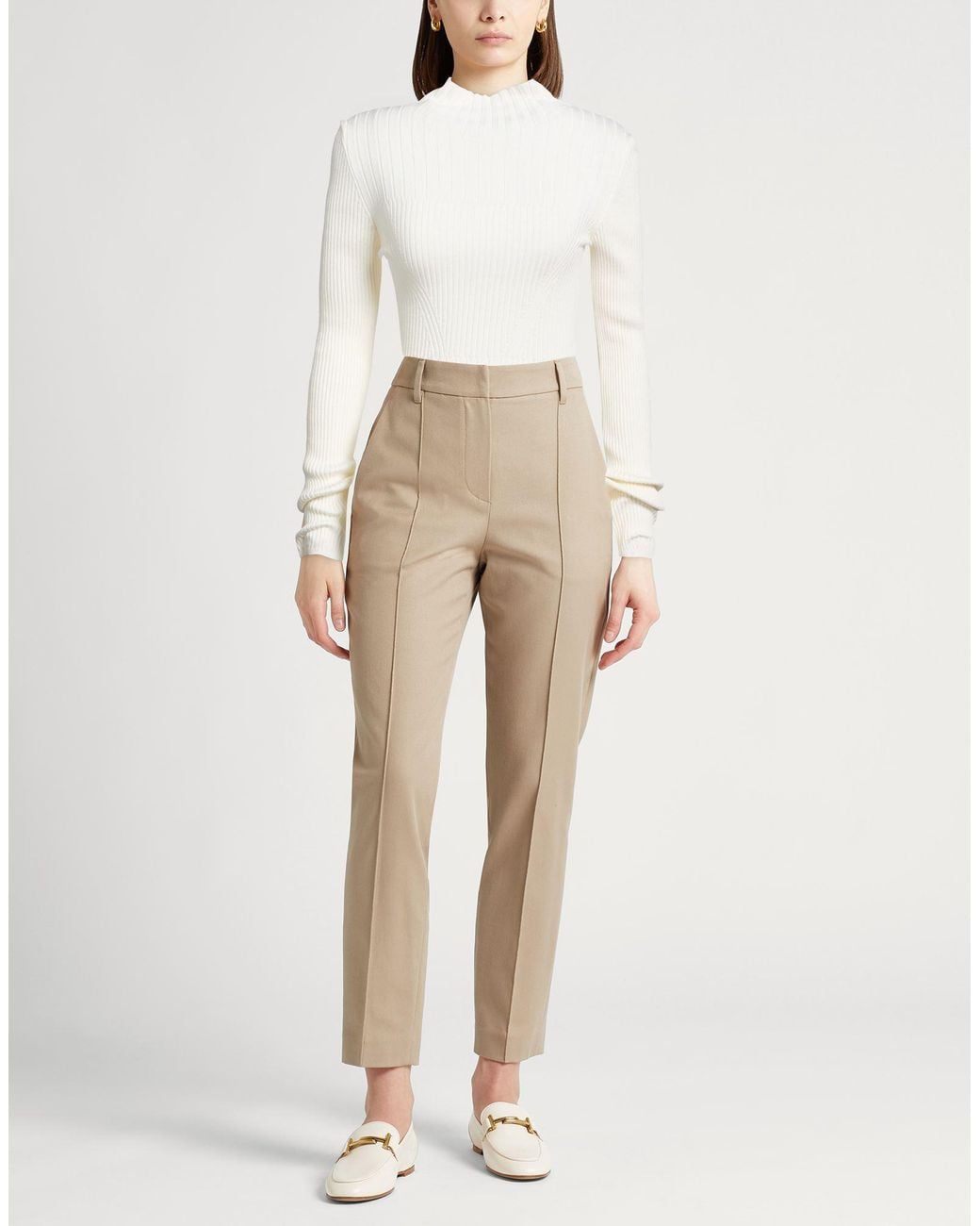 Moorer White Turtleneck