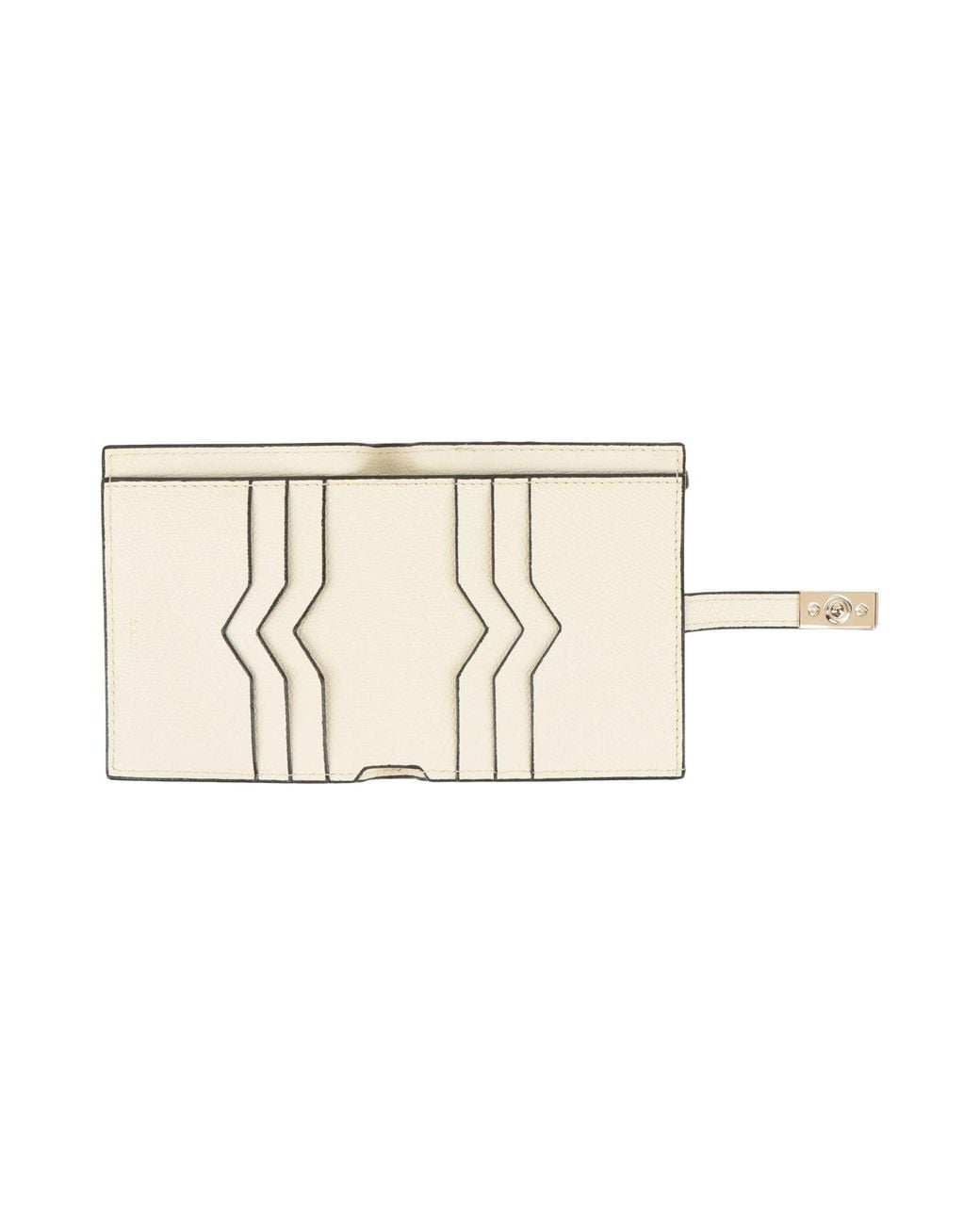 Valextra Natural Wallet Calfskin