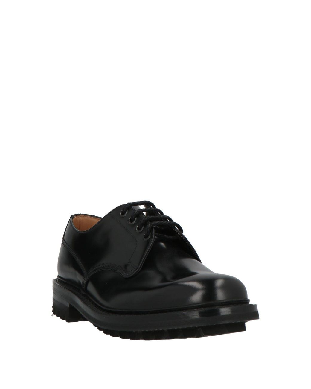 Church's Black Lace-Up Shoes Leather for men