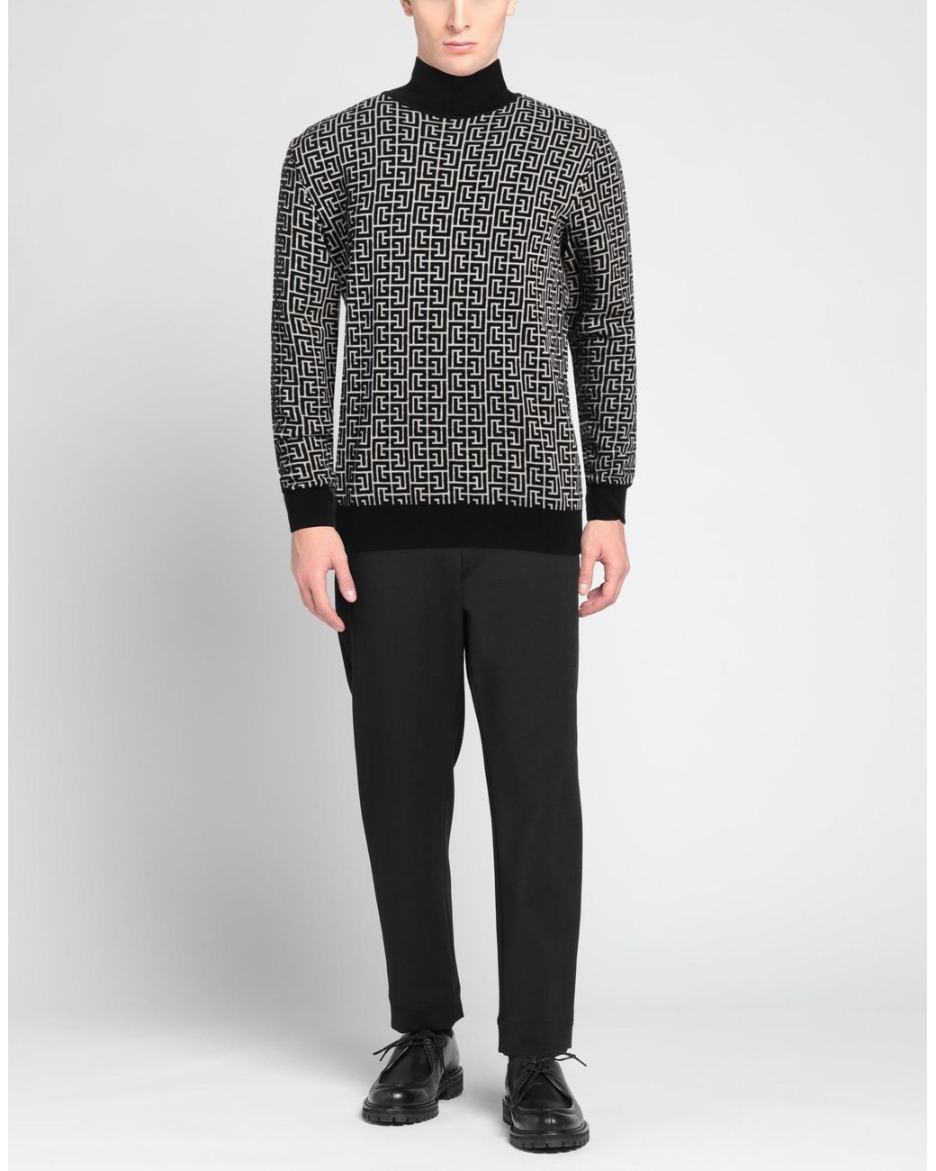 Balmain Black Turtleneck for men