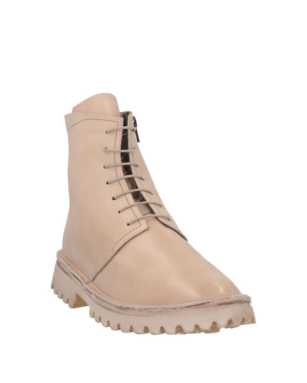 Moma Natural Ankle Boots