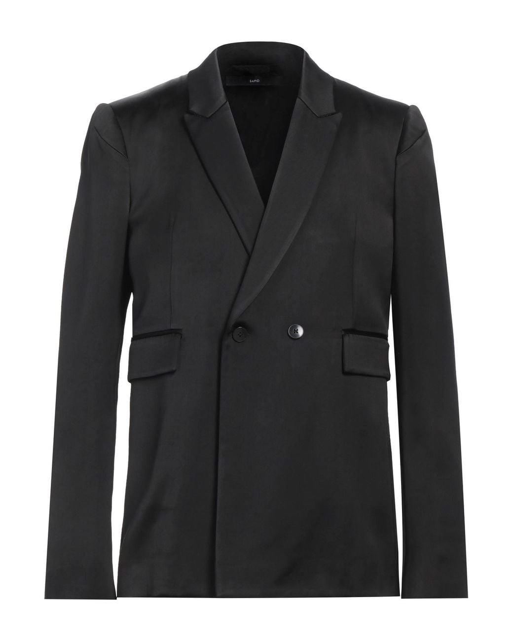 SAPIO Black Blazer for men