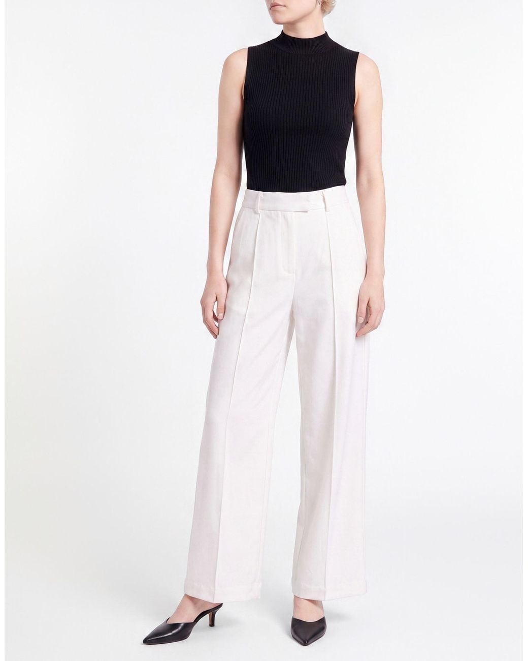 WEILI ZHENG White Pants