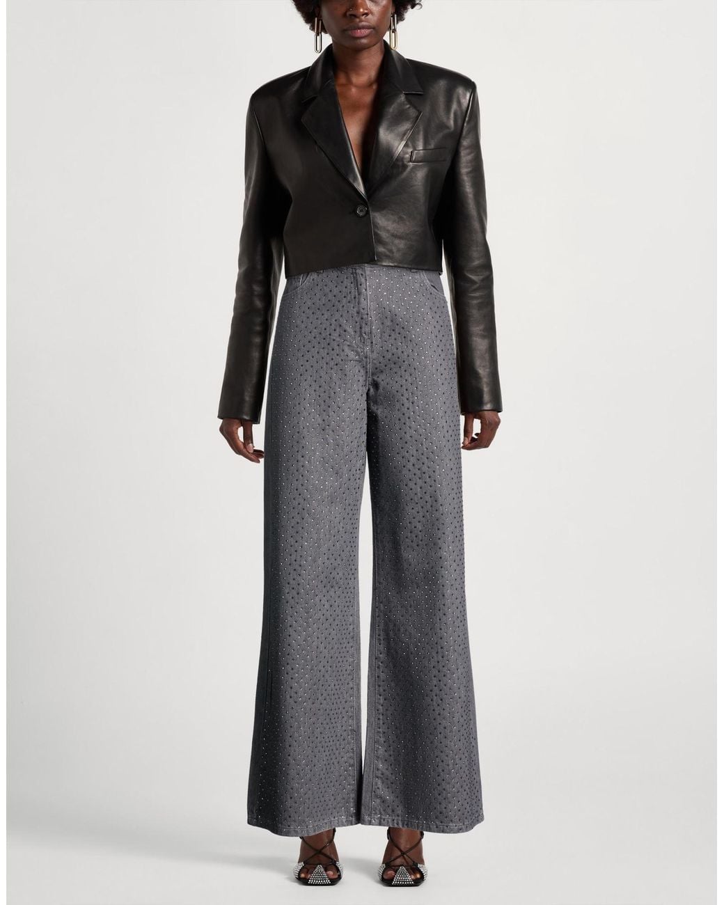 Patrizia Pepe Gray Jeans