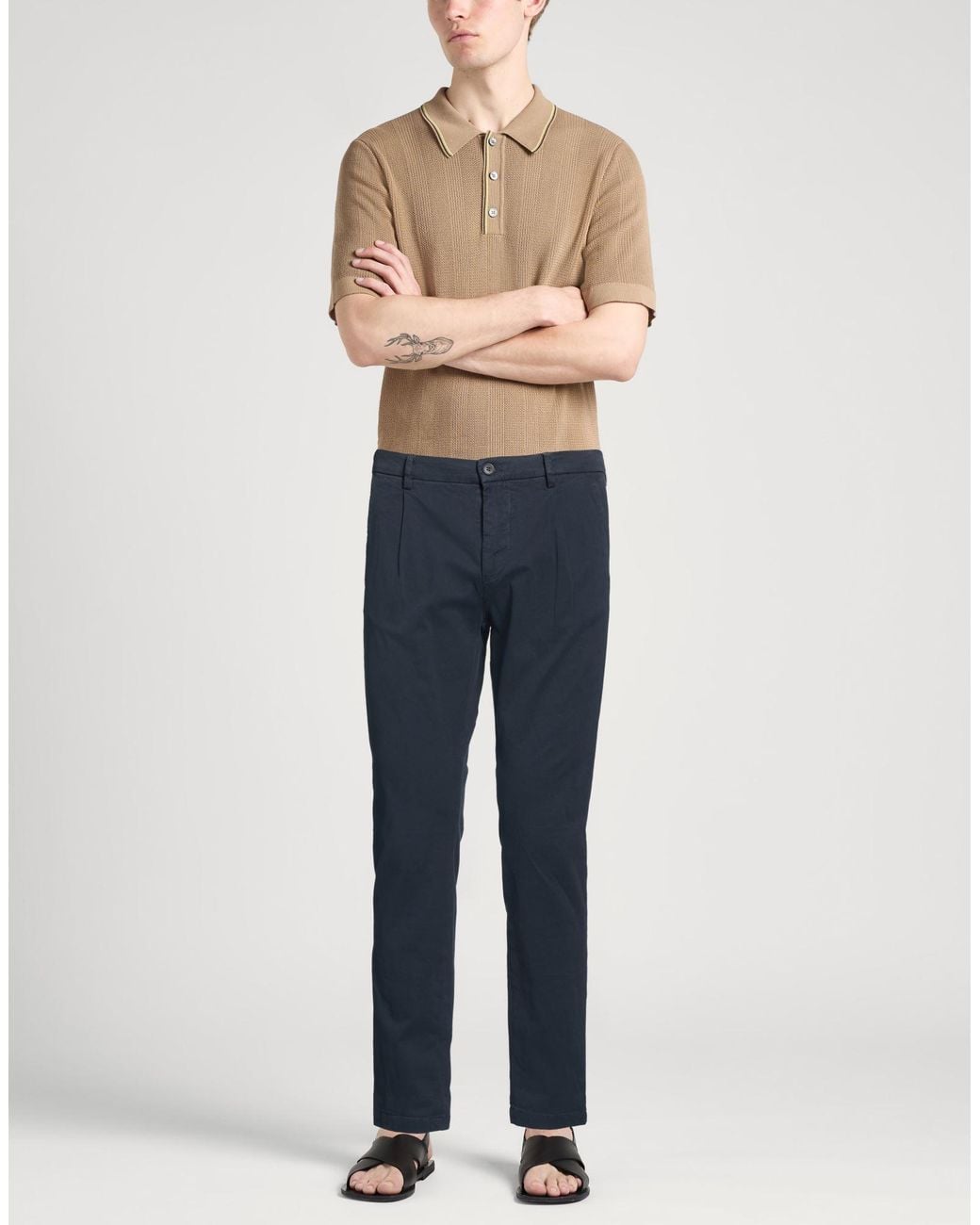 Mason's Blue Trouser for men