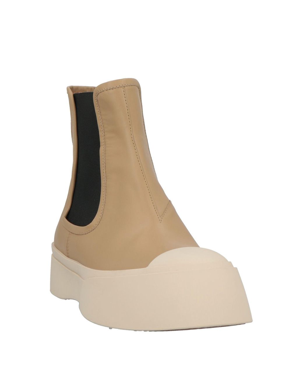 Bottines Marni en coloris Natural